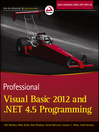 Professional Visual Basic 2012 and .NET 4.5 Programming (eBook)